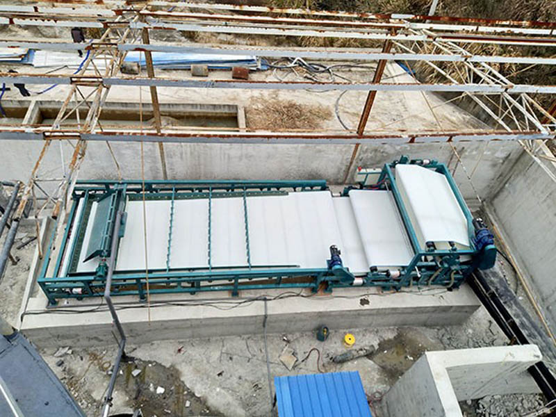 污泥處理設備安裝現場 污泥處理設備安裝現場